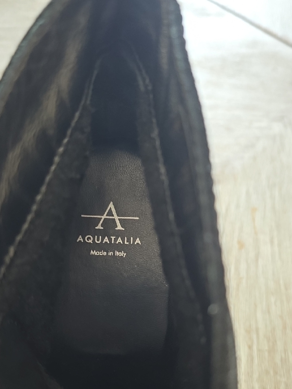 Aquatalia Suede Wedge Ankle Boots - Picture 7 of 11